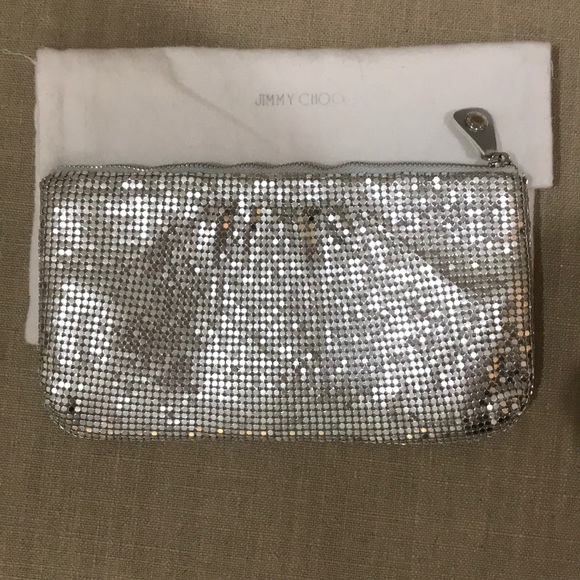 Jimmy Choo Handbags - Jimmy Choo chainmail cosmetic case/clutch